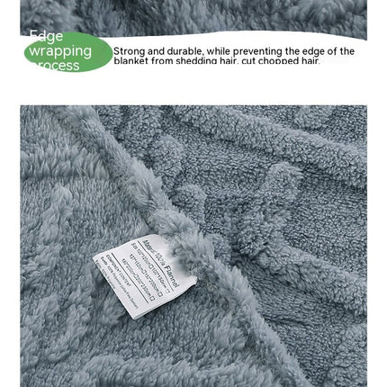 Taftdecke, Plüschdecke, einfarbige einlagige Frühlings-/Sommerdecke, leichte Decke für Klimaanlagen
