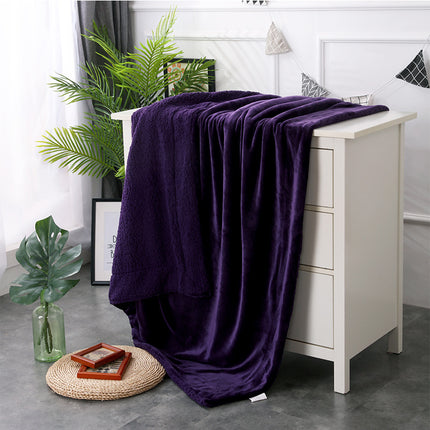 Cashmere Blanket, Fluffy Blanket, Shaggy Soft Blanket, Plush Fleece Blanket for Sofa Bed, Warm Cozy Thick Bed Blanket