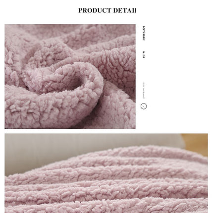 Cashmere Blanket, Fluffy Blanket, Shaggy Soft Blanket, Plush Fleece Blanket for Sofa Bed, Warm Cozy Thick Bed Blanket
