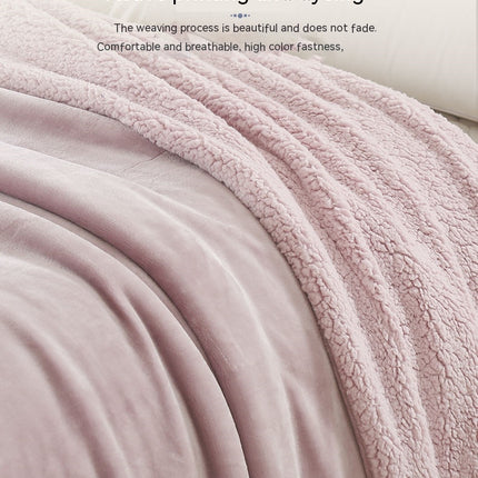 Cashmere Blanket, Fluffy Blanket, Shaggy Soft Blanket, Plush Fleece Blanket for Sofa Bed, Warm Cozy Thick Bed Blanket