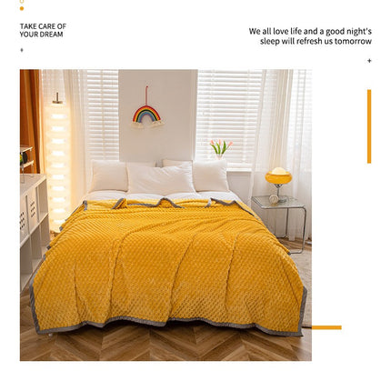 Couverture moelleuse, couverture en peluche pour canapé-lit, couverture douce en peluche de couleur unie, couverture polaire moelleuse, couverture de lit épaisse d'hiver chaude et confortable