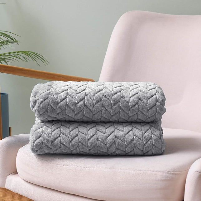 Facecloth Blanket, Minimalist Twist Blanket, Fluffy Blanket, Shaggy Soft Blanket, Fluffy Fleece Blanket, Warm Cozy Blanket