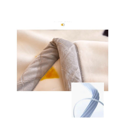 Blanket,Thickened Raschel Blanket,Winter Warm Blanket,Flannel Covering Blanket,Double Layer Antistatic Cloud Blanket for Bed,Sofa