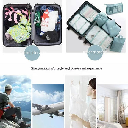 Multi-functional waterproof Travel Luggage Organizers 8 Set Packing Cubes For Travel