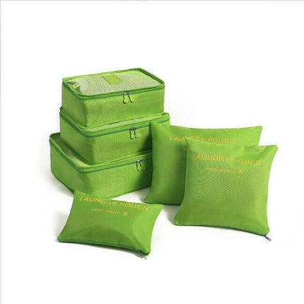 6 Set Packwürfel für die Reise, multifunktionale wasserdichte Reisegepäck-Organizer