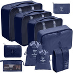 Makeup Digital 10 Piece Set Navy Blue