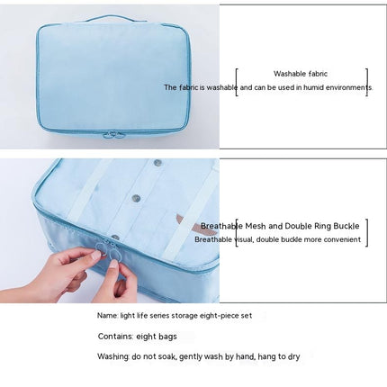 Travel Luggage Organizers Set Waterproof Suitcase Organizer Bags  1