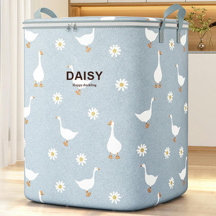 Clothes Storage Bags with Zipper, Heavy Duty Extra Large Packing Bags for Moving Bags