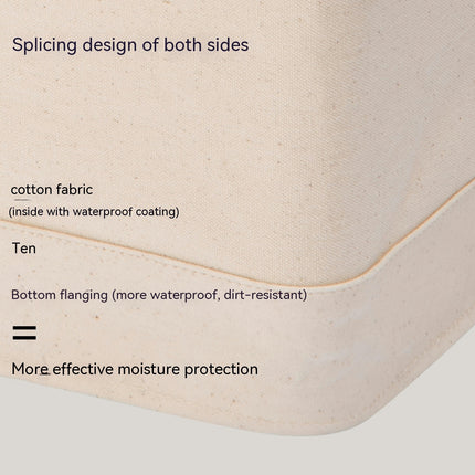 Cotton Under Bed Storage Containers with Reinforced Handles