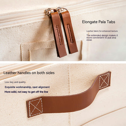 Cotton Under Bed Storage Containers with Reinforced Handles