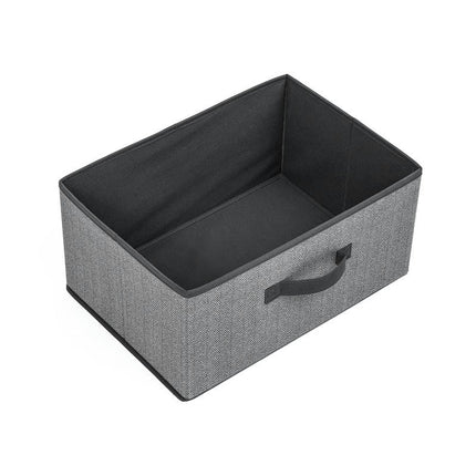 Foldable Wardrobe Clothes Organizer, Fabric Closet Organizers and Storage Box Storage Bins