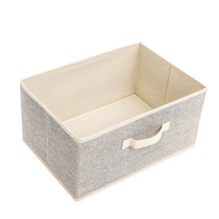 Foldable Wardrobe Clothes Organizer, Fabric Closet Organizers and Storage Box Storage Bins