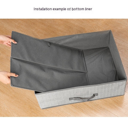 Foldable Wardrobe Clothes Organizer, Fabric Closet Organizers and Storage Box Storage Bins
