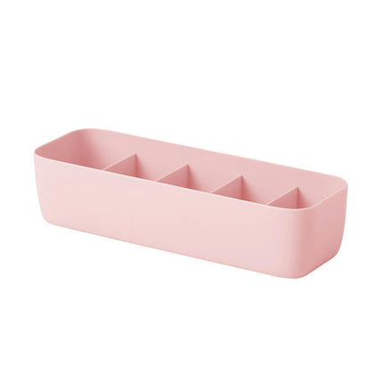 Stackable Plastic Drawers Lingerie Clo -Compartment Baskets Container Organizer