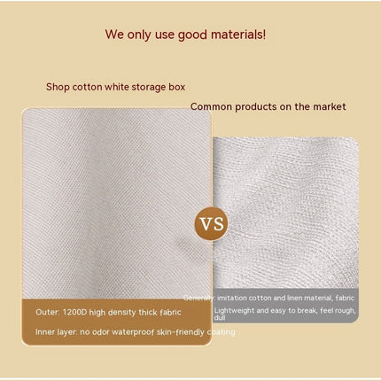 Home Quilt Storage Bag Foldable Non-Woven Transparent Window Storage Bag