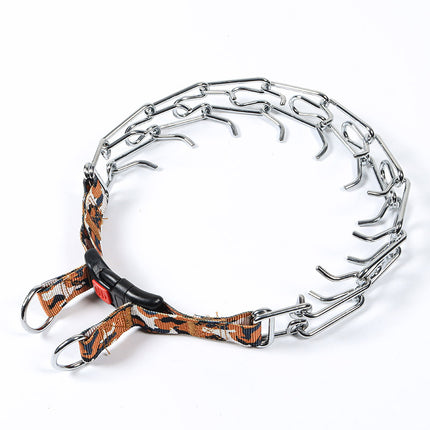Dog Prong Collar, Dog Pinch Training Collar with Quick Release Snap Buckle 1