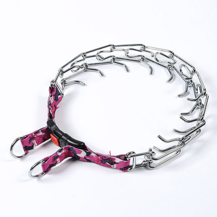 Dog Prong Collar, Dog Pinch Training Collar with Quick Release Snap Buckle 1