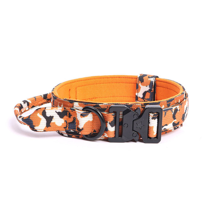 Tactical Dog Collar Adjustable Dog Collar Durable Buckle Dog Collar