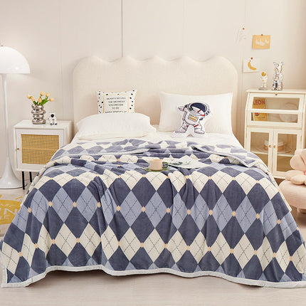 Frettchendecke, Plüsch-Fleecedecke, flauschige Decke, plüschige weiche Decke für Schlafsofa, warme kuschelige Decke