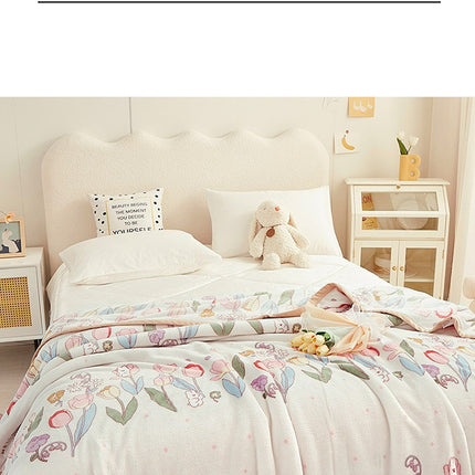 Frettchendecke, Plüsch-Fleecedecke, flauschige Decke, plüschige weiche Decke für Schlafsofa, warme kuschelige Decke