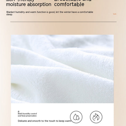 Facecloth Blanket, Plush Fleece Blanket, Mink Fluffy Blanket, Solid Color Soft Blanket for Sofa Bed, Warm and Cozy Blanket