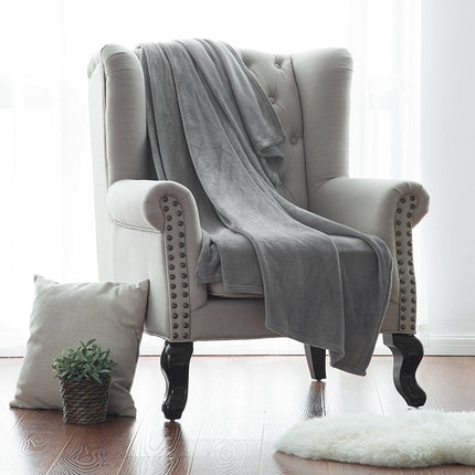 Facecloth Blanket,Fluffy Fleece Blanket,Solid Color Fluffy Blanket,Plush Soft Blanket for Sofa Bed,Warm and Cozy Blanket