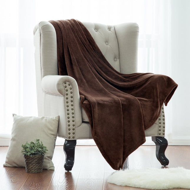 Facecloth Blanket,Fluffy Fleece Blanket,Solid Color Fluffy Blanket,Plush Soft Blanket for Sofa Bed,Warm and Cozy Blanket